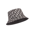 Dior Cotton Blend Reversible Teddy-D Small Brim Bucket Hat