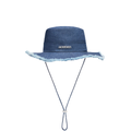 Jacquemus The Artichaut bucket hat Navy / Navy Stripes