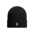 Black Moncler Wool Beanie