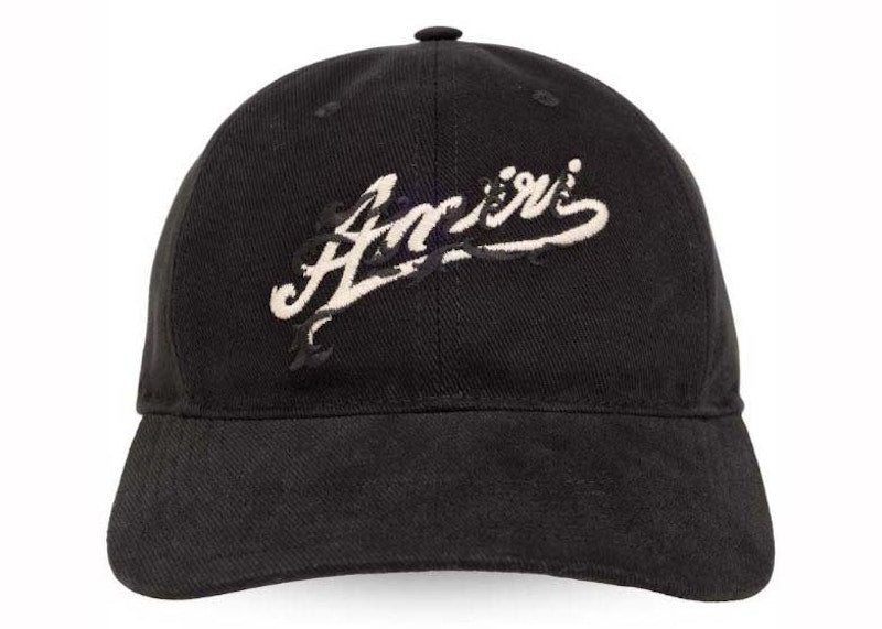 AMIRI Baroque Logo Dad Cap Black