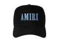 AMIRI Core Logo Trucker Cap Black/Dusty Blue