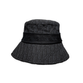 Dior Blacked Out Oblique Small Brim Bucket Hat