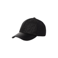 Black FF Jacquard nylon baseball cap