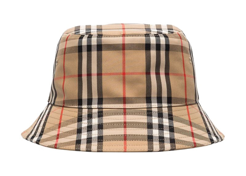 Burberry Vintage Check Bucket Hat Archive Beige