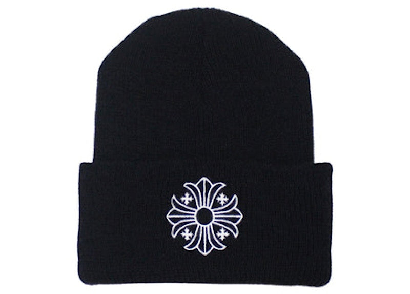 Chrome Hearts Plus Cross Beanie Black