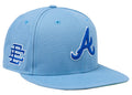 Eric Emanuel EE Atlanta Braves NE 59Fifty Fitted Hat Light Blue