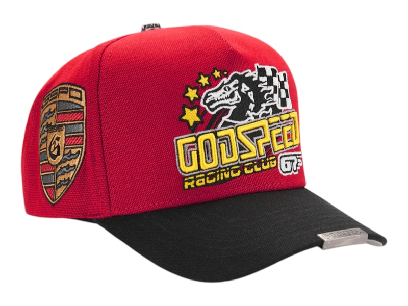 Godspeed GRC Members Snapback Hat Red/Black