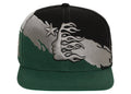 Hellstar Paintbrush Snapback Hat Black/Green
