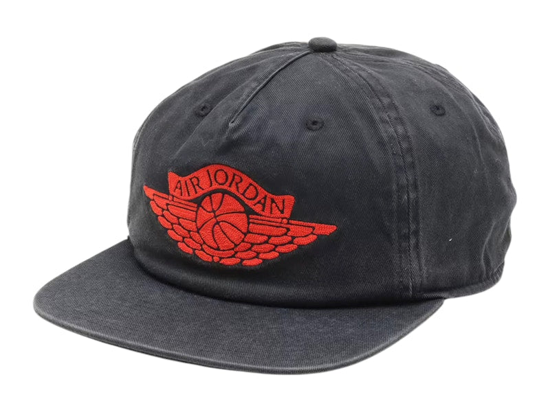 Jordan Pro Rare Air Unstructured Washed Cap Black