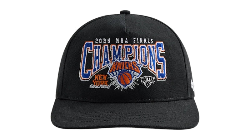 Kith x 47 Brand x New York Knicks 2026 Champions Hitch Snapback Black