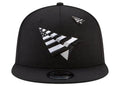 New Era x Paper Planes Original Crown 9Fifty Snapback Hat Black/Black