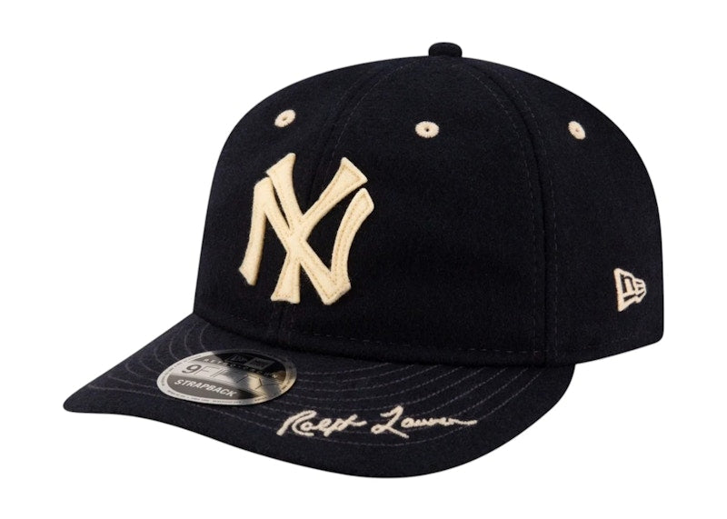 New Era x Ralph Lauren Retro Crown FIFTY Snapback Cap Navy