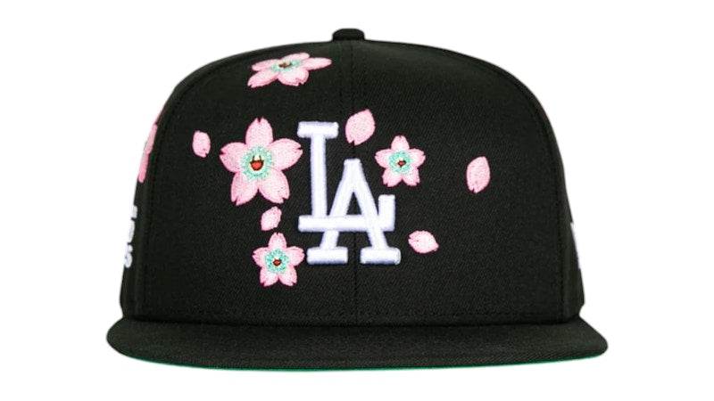 New Era x Takashi Murakami x MLB World Tour Tokyo Series 2025 New Era 9Fifty Dodgers Snapback Hat Black