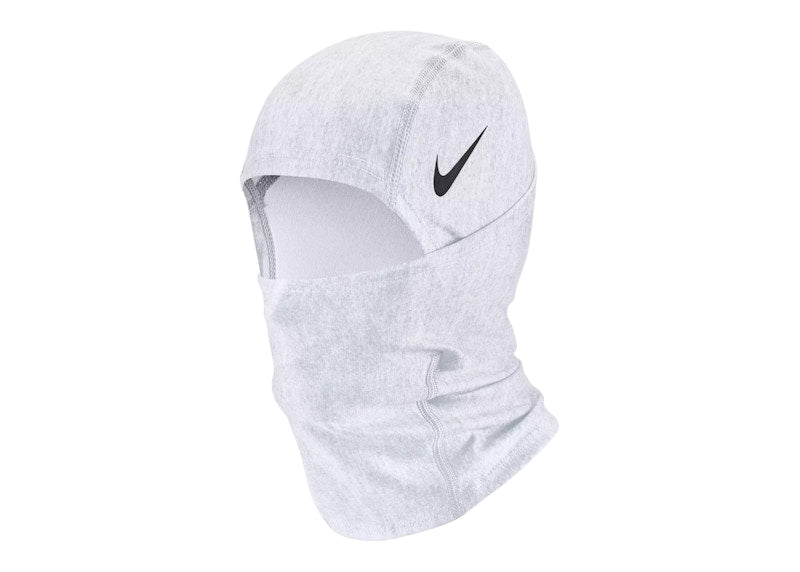 Nike Pro Hyperwarm Hood Balaclava White/Black