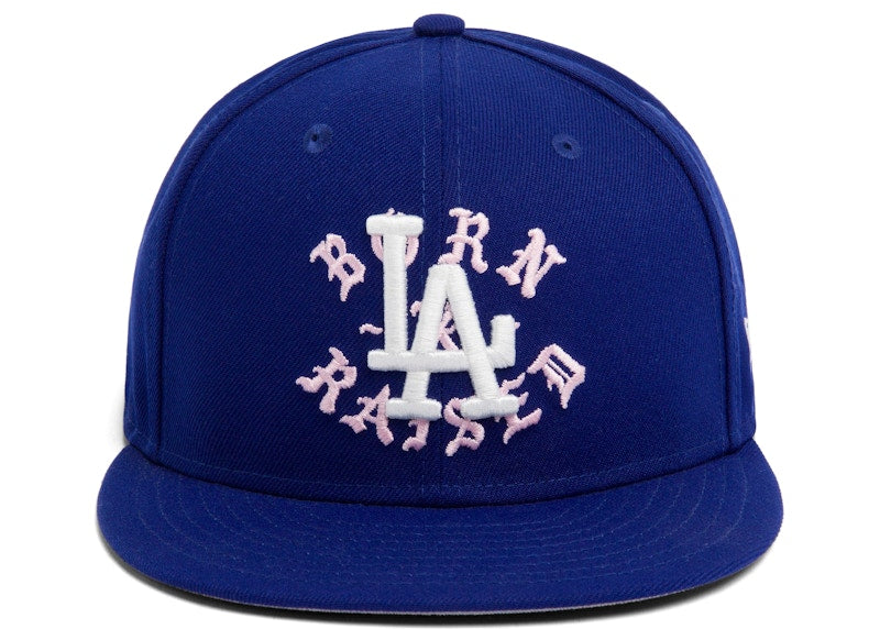 Nike SB Born X Raised New Era Dodgers Rocker Hat Blue/Pink