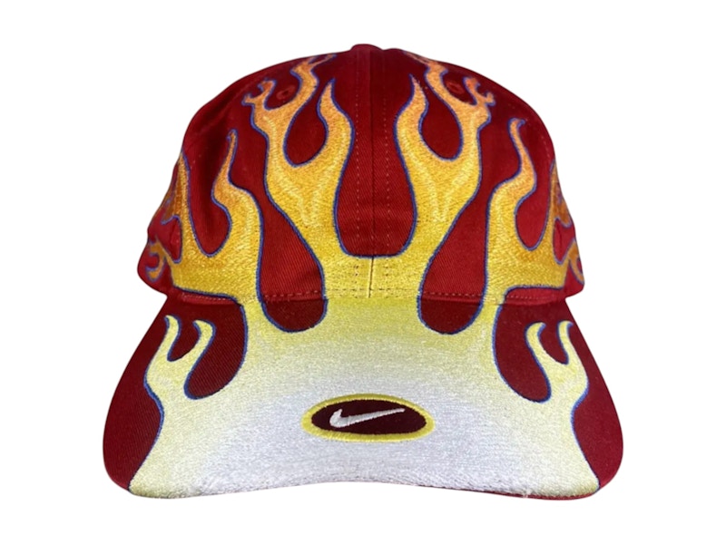 Nike Structured OG Flame Club Cap Gym Red