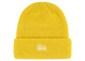 Stussy Basic Cuff Beanie Yellow