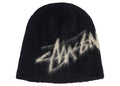 Stussy Brushed Out Stock Skullcap Black
