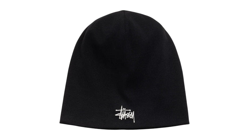 Stussy Jersey Skullcap Beanie Black