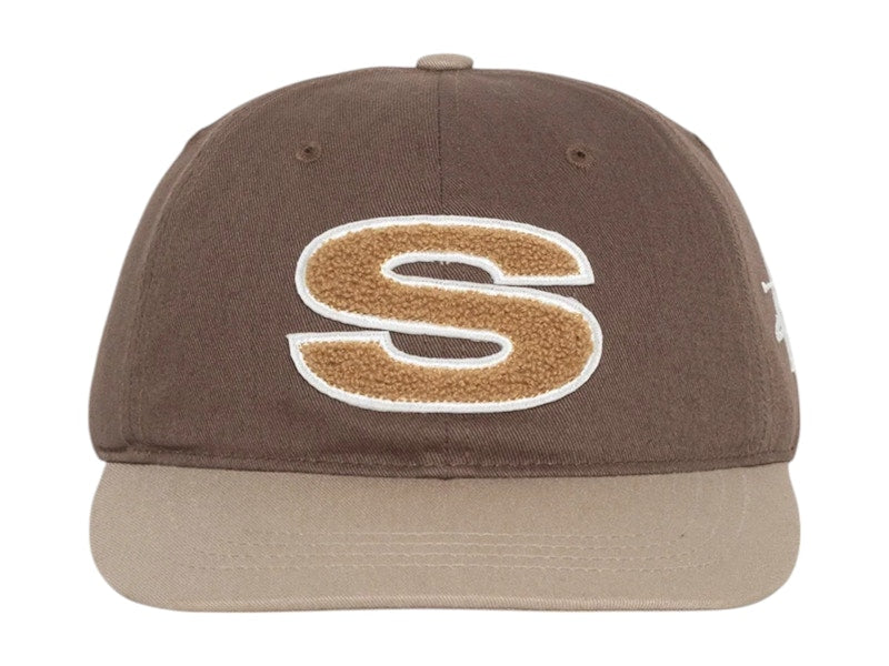 Stussy Low Pro Chenille S Strapback Hat Brown