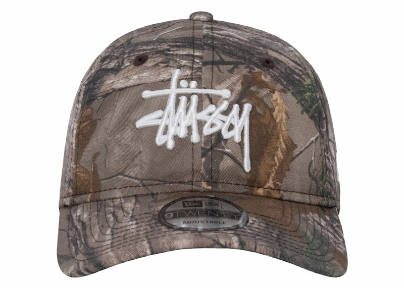 Stussy New Era 9Twenty Basic Strapback Real Tree Edge