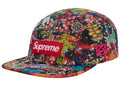 Supreme AOI Embroidered Camp Cap Red