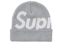 Supreme Big Logo Beanie (FW24) Ash Grey