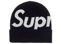 Supreme Big Logo Beanie (FW25) Black