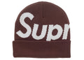 Supreme Big Logo Beanie (FW25) Brown