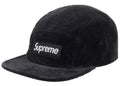 Supreme Corduroy Camp Cap (SS25) Black