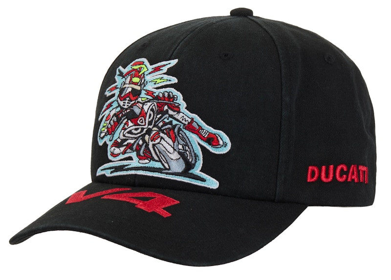 Supreme Ducati 6 Panel Hat Black