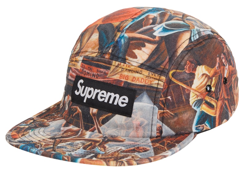 Supreme Ernie Barnes Camp Cap Multicolor