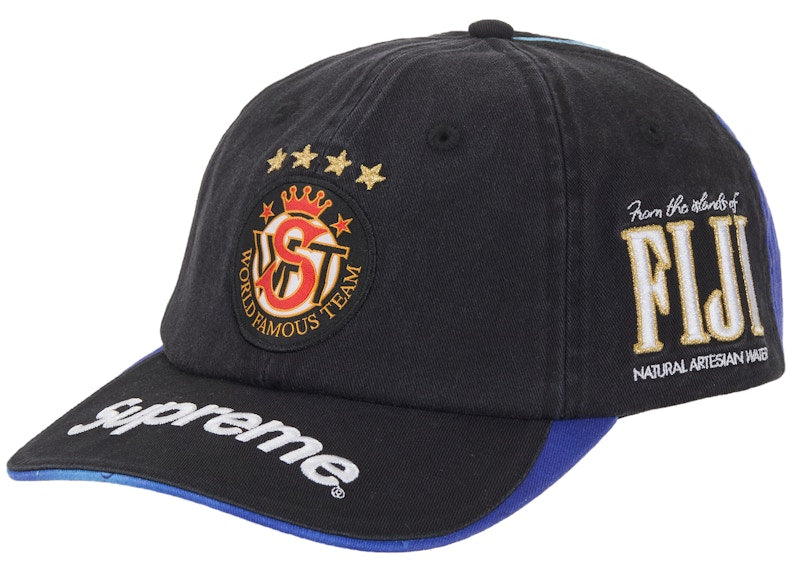Supreme Fiji 6-Panel Black