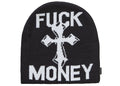 Supreme Fuck Money Beanie Black