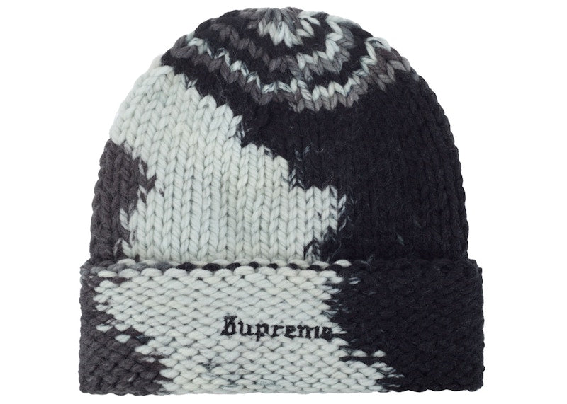 Supreme Gradient Spacedye Beanie Black