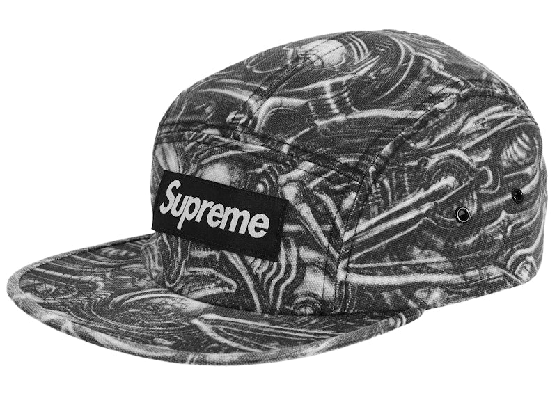 Supreme H.R. Giger Camp Cap Black