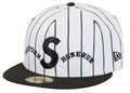 Supreme Homerun S Logo New Era 59Fifty Hat White