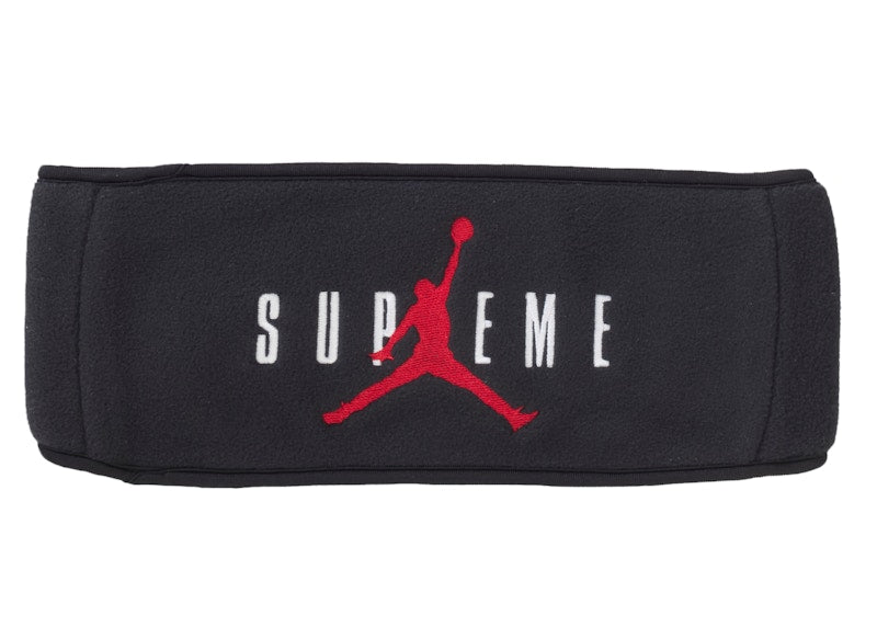 Supreme Jordan Headband Black