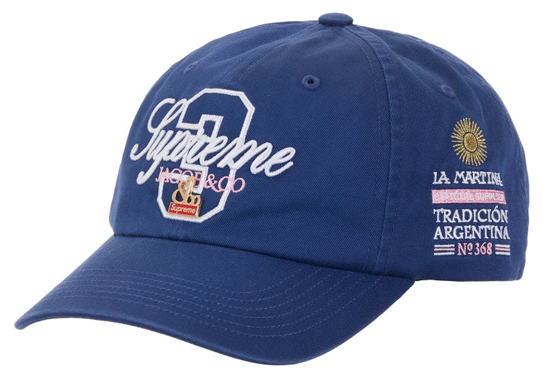 Supreme La Martina 6-Panel Blue
