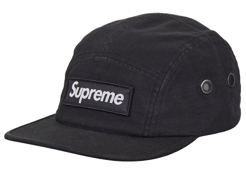 Supreme Military Camp Cap (SS25) Black