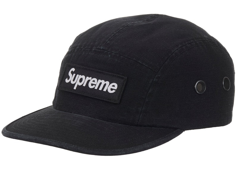 Supreme Military Camp Cap (SS26) Black