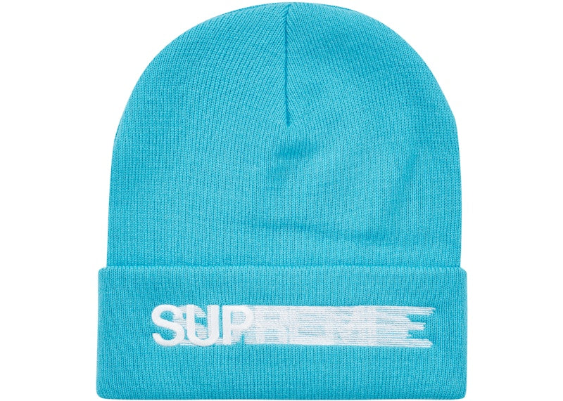 Supreme Motion Logo Beanie (SS23) Bright Blue