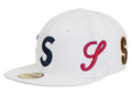 Supreme Multi S Logo New Era 59Fifty Fitted Hat White