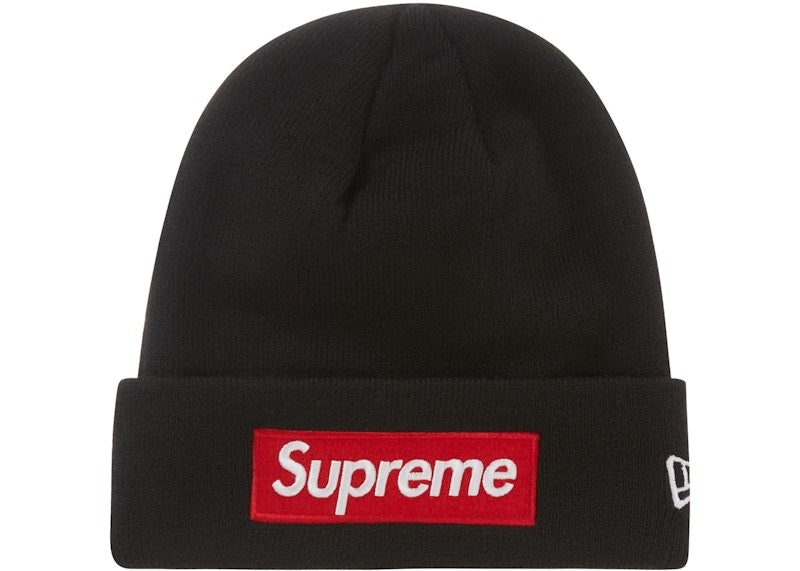 Supreme New Era Box Logo Beanie (FW22) Black