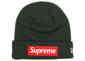 Supreme New Era Box Logo Beanie (FW22) Dark Pine