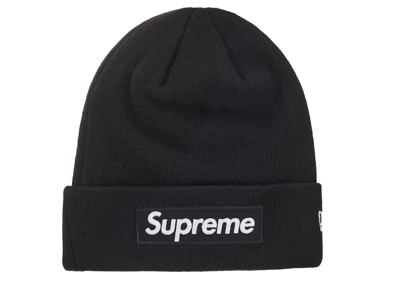 Supreme New Era Box Logo Beanie (FW24) Black