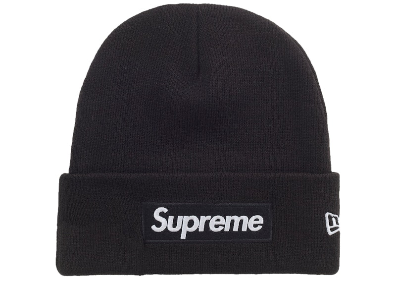 Supreme New Era Box Logo Beanie (FW25) Black