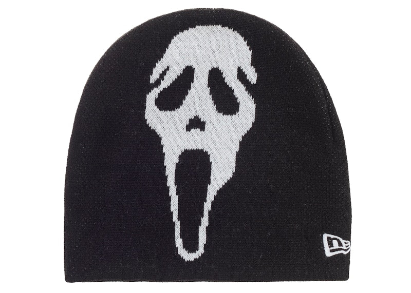 Supreme New Era Ghostface Beanie Black