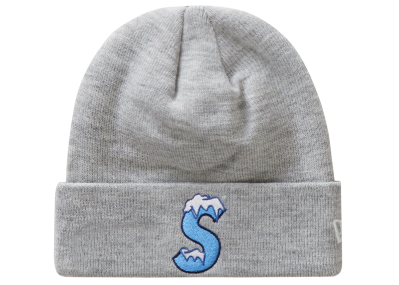 Supreme New Era S Logo Beanie (FW20) Heather Grey