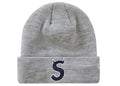 Supreme New Era S Logo Beanie (FW22) Heather Grey